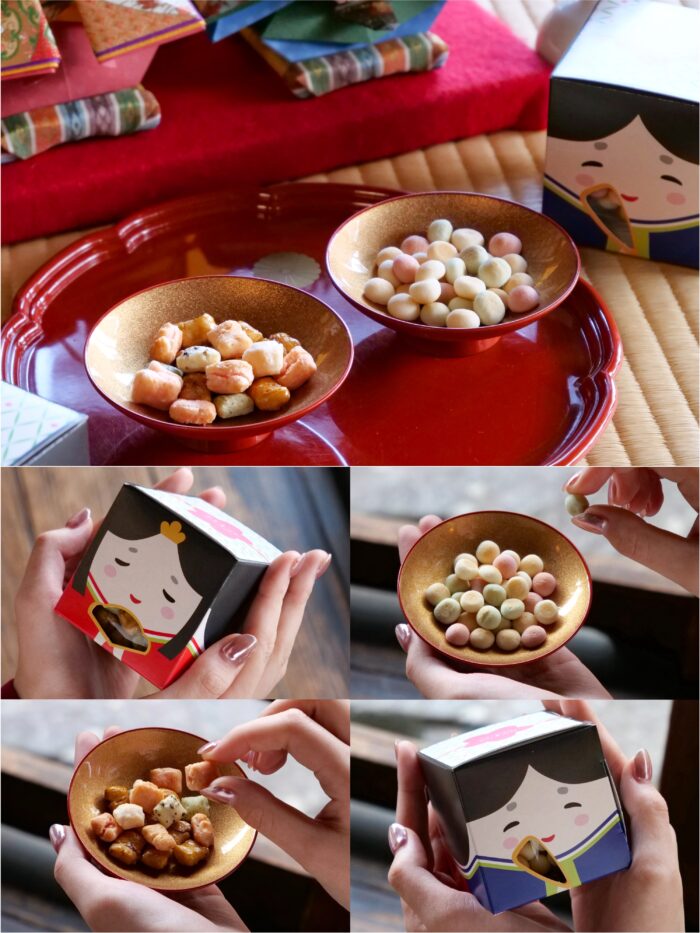 売店檜垣より 桃の節句商品のご案内 : 京都御苑 中立売休憩所